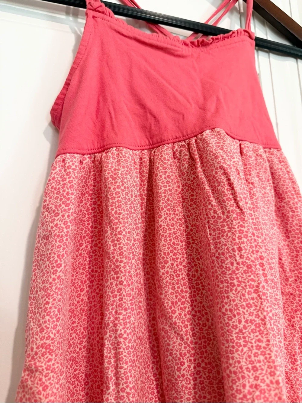 NWOT GAP Coral Pink Spaghetti-Strap Casual Dress